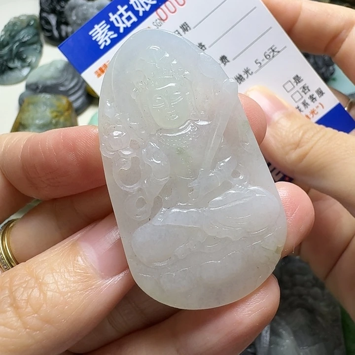 定制翡翠未镶嵌毛货