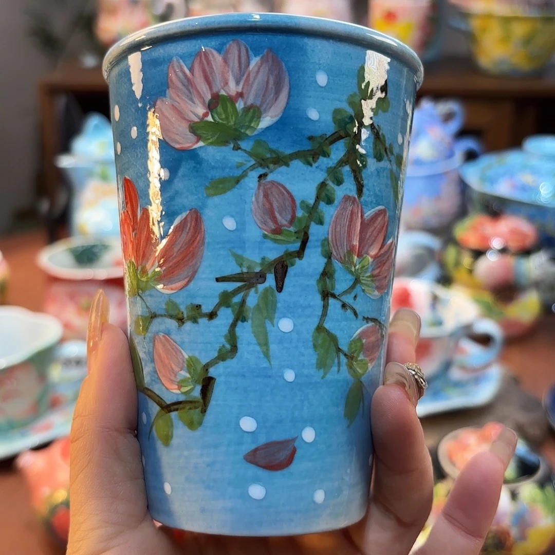 景德镇手工手绘陶瓷茶具