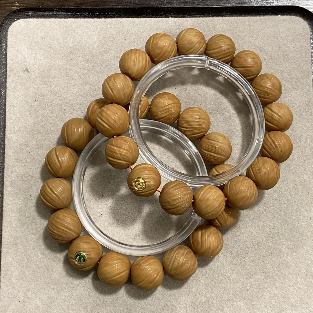 B943 【单标】定风珠 猴头 单圈手串（尺寸 颗数 底色 多样发其一）