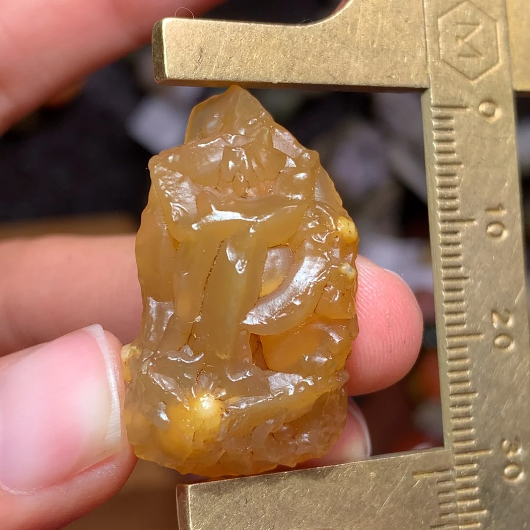 未镶嵌玛瑙/玉髓珠宝半成品