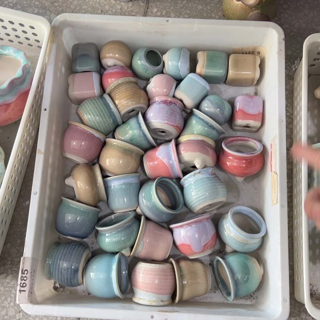 陶瓷陶瓷多肉花盆@@1685