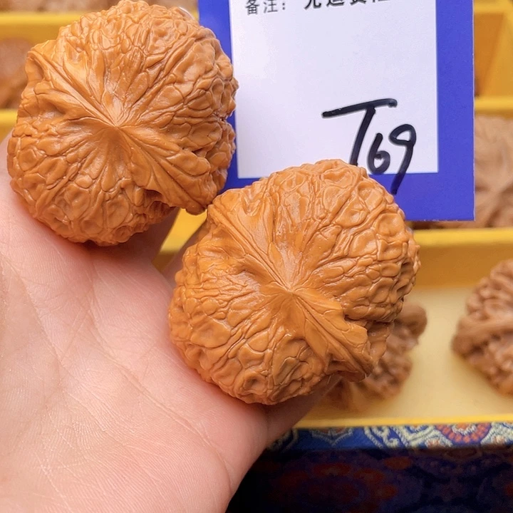 把件文玩核桃雪*文玩核桃大团圆69