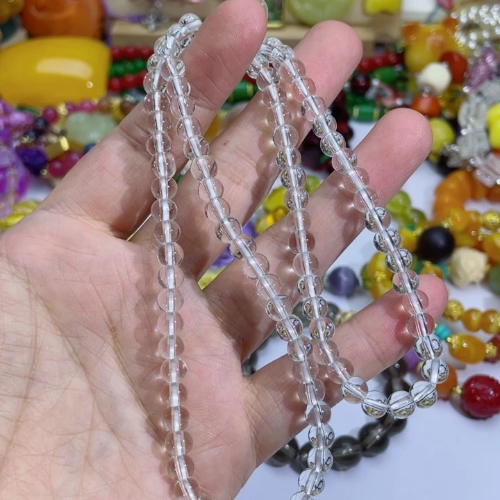 树脂制品42号白水项链
