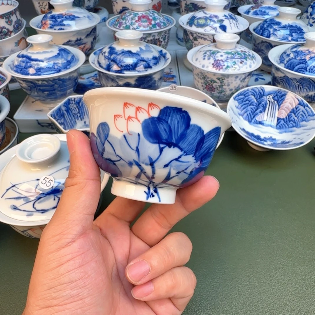 纯手工纯手绘茶具80