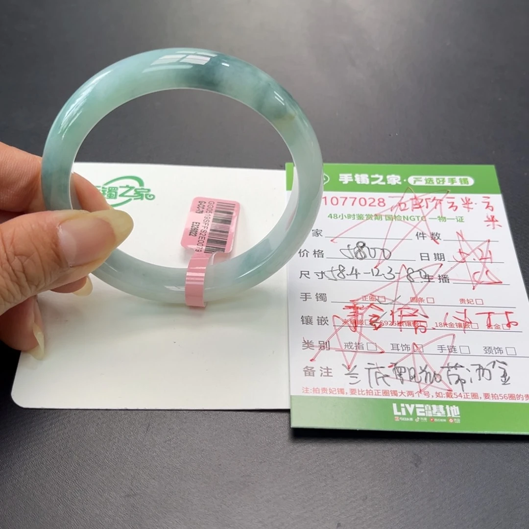 翡翠手镯未镶嵌多人