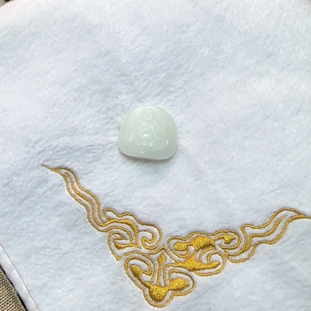 有***道和田玉未镶嵌吊坠(不含链)