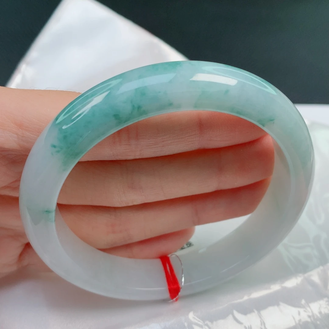 翡翠手镯未镶嵌60.3正圈