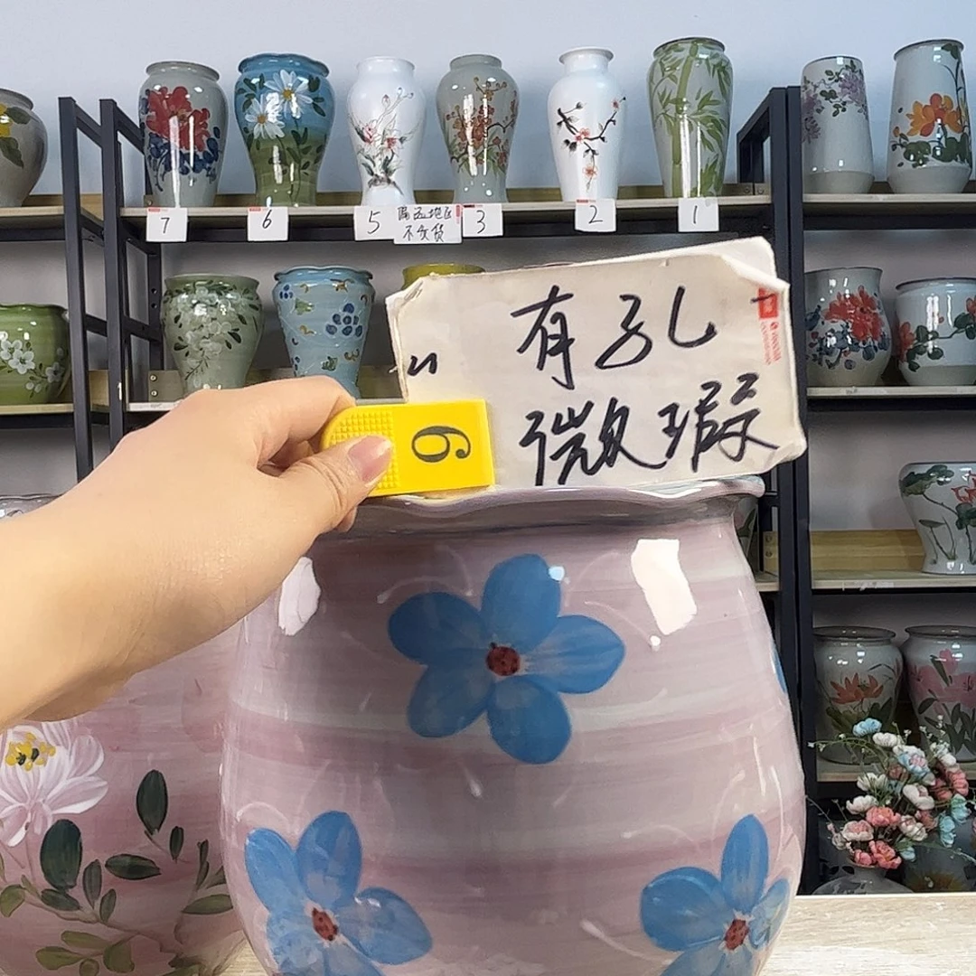 罐tc景德镇陶瓷花盆