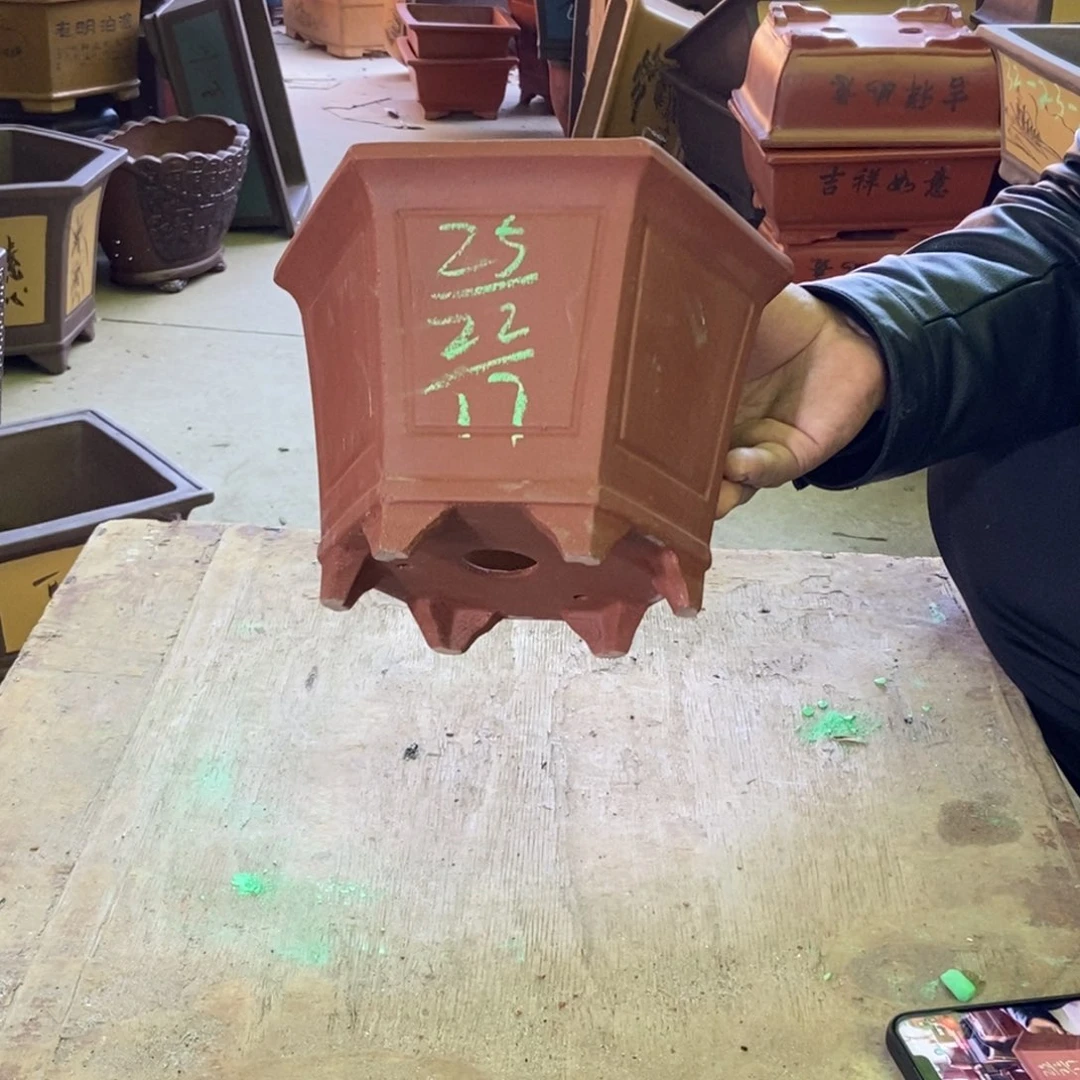 花盆段泥紫砂紫砂