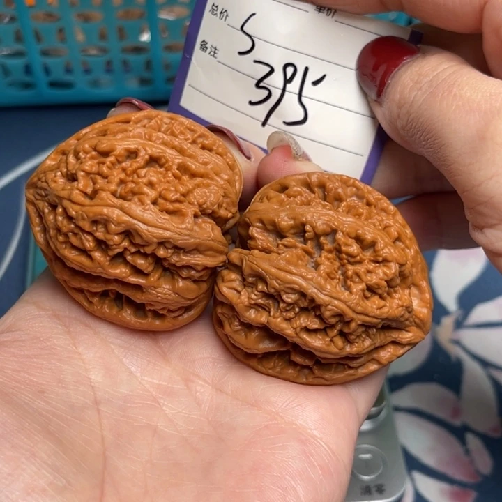 文玩核桃把件粗筋43