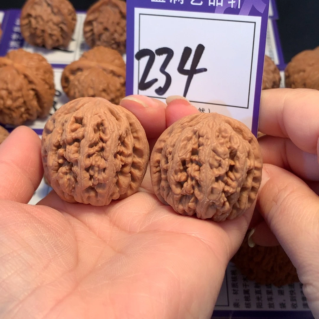 把件文玩核桃234粗筋3.8