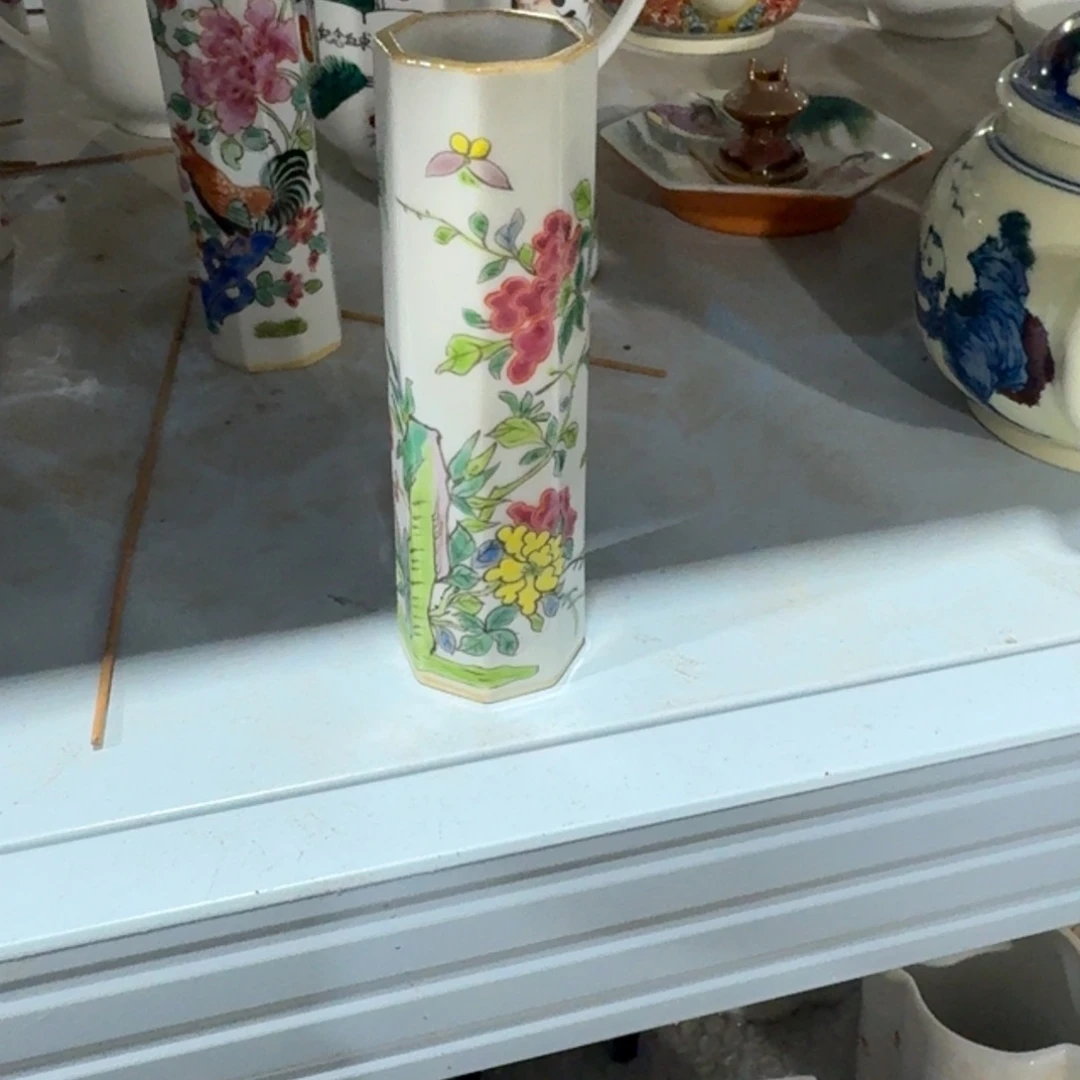 瓷片摆件手绘瓷器全部处理