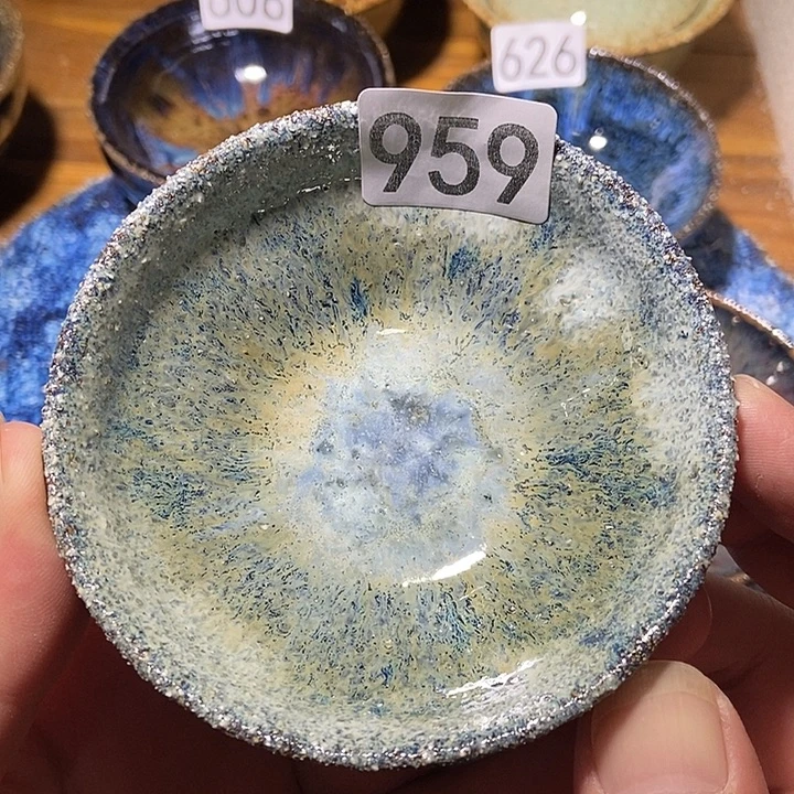茶盏龙窑柴烧柴烧落灰