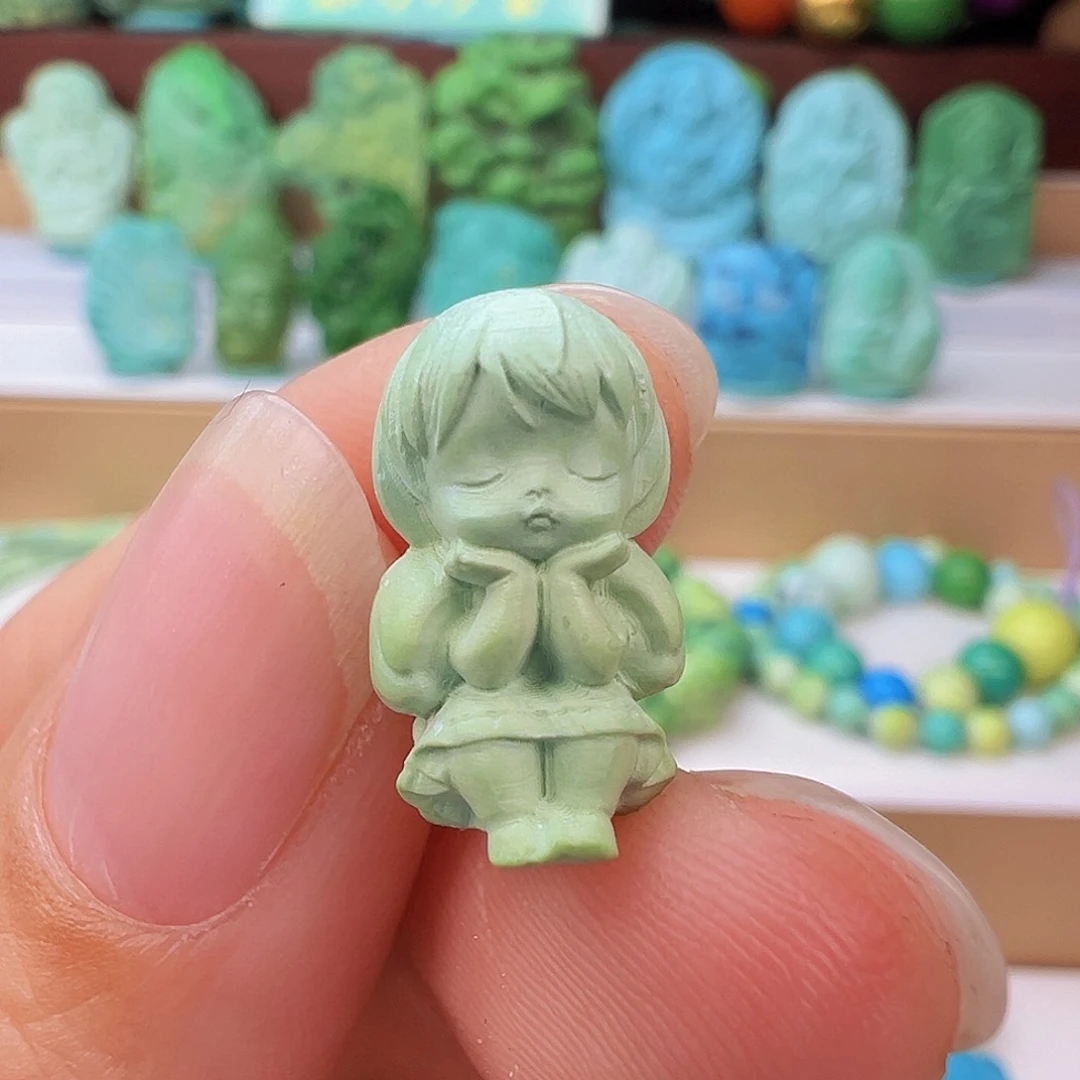 未镶嵌绿松石项链