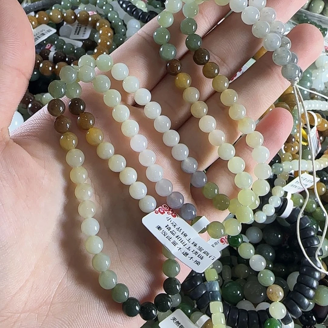 和田玉手链未镶嵌