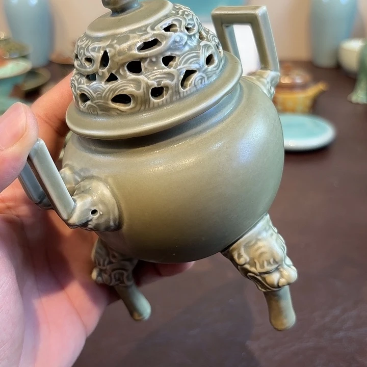 风***阻瓷片龙泉青瓷福利青瓷