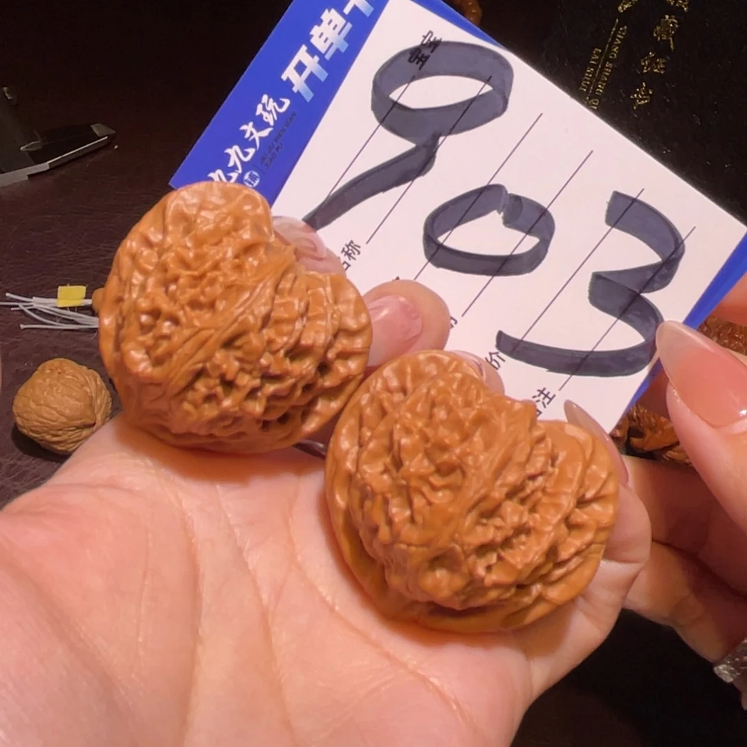 文玩核桃把件39宫灯