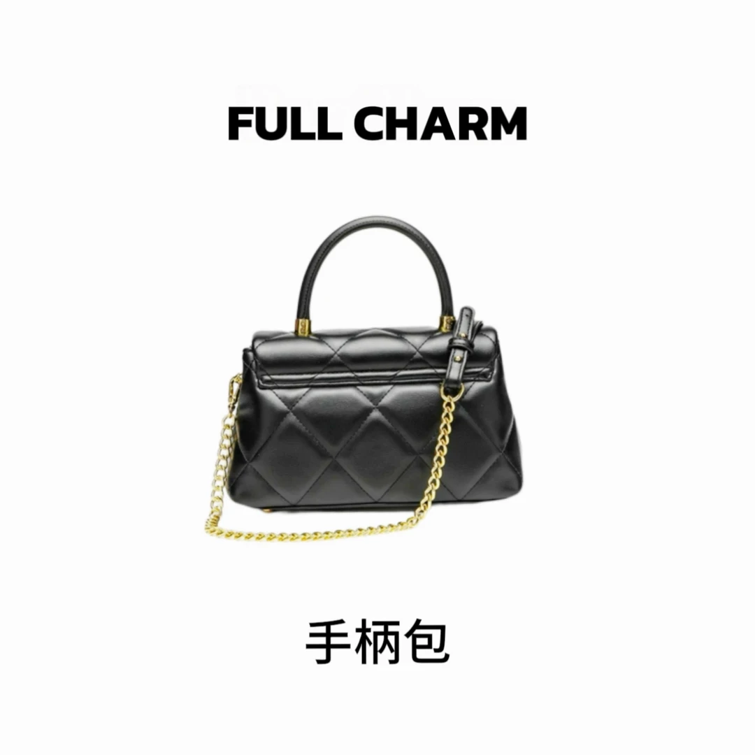 【 E308】FULL CHARM-手柄包-百搭手提单肩斜挎包大容量通勤女包