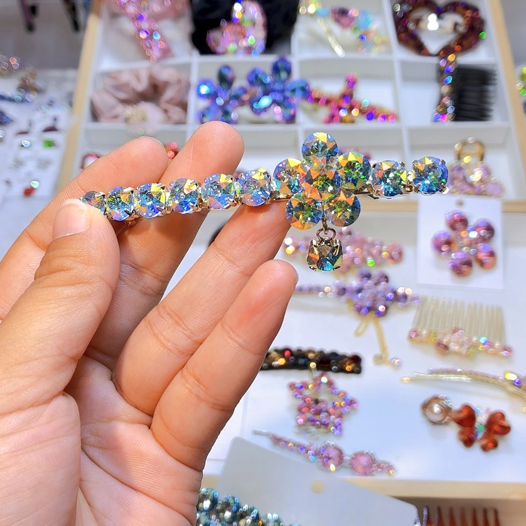 皮质铁合金发饰发夹发饰