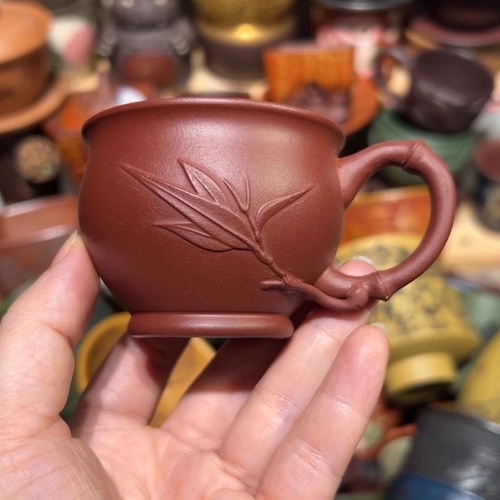 茶杯紫砂宜兴紫砂主人杯