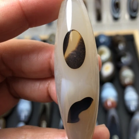 玛瑙/玉髓未镶嵌吊坠(不含链)