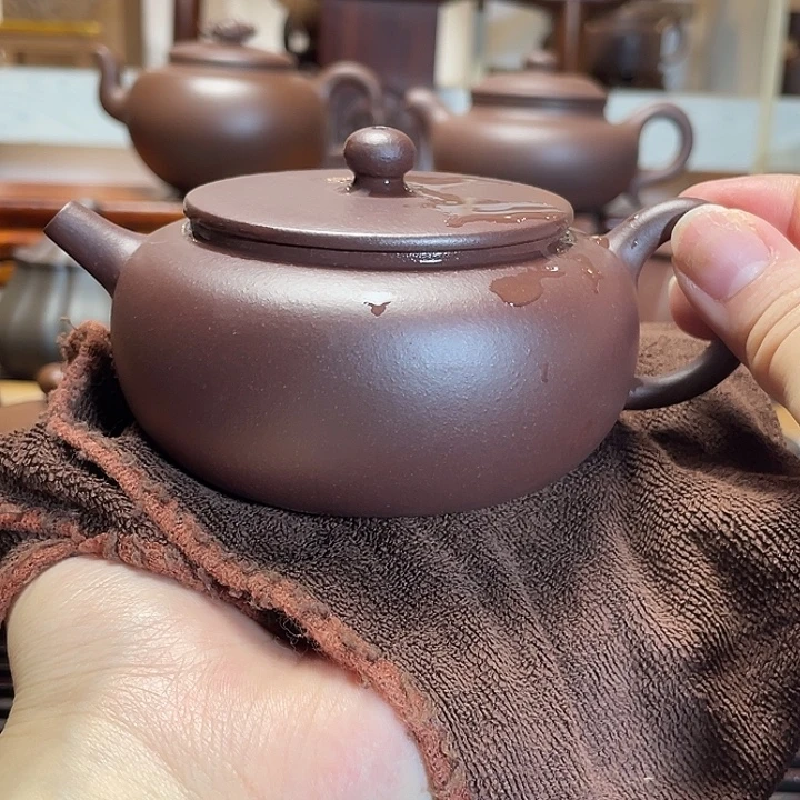 茶杯紫砂紫泥200c