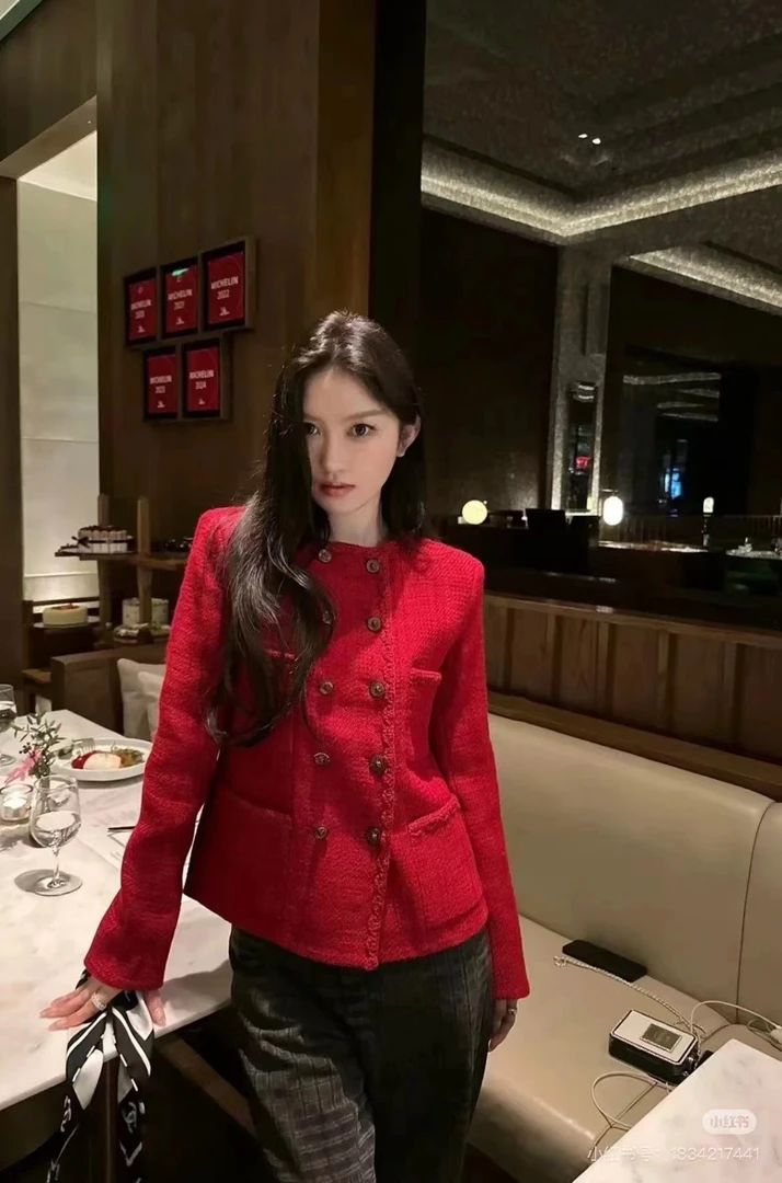 欧货高定小香外套气质