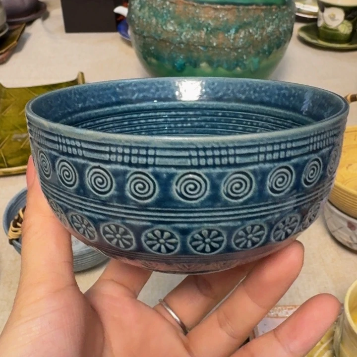 陶泥一个11厘米饭碗