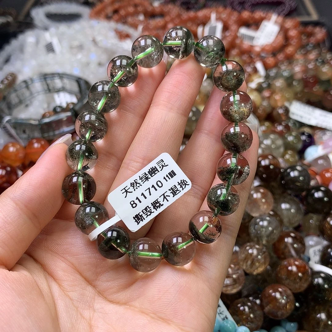 水晶手链未镶嵌，