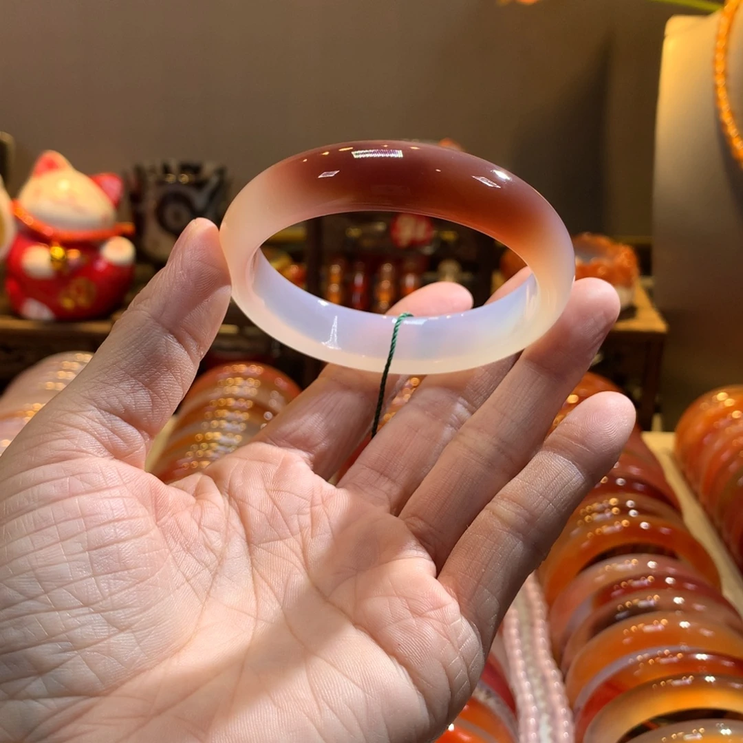 玛瑙/玉髓未镶嵌手镯333号