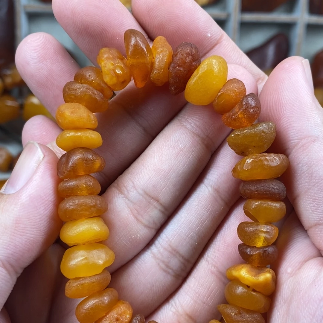 琥珀未镶嵌珠宝奇石