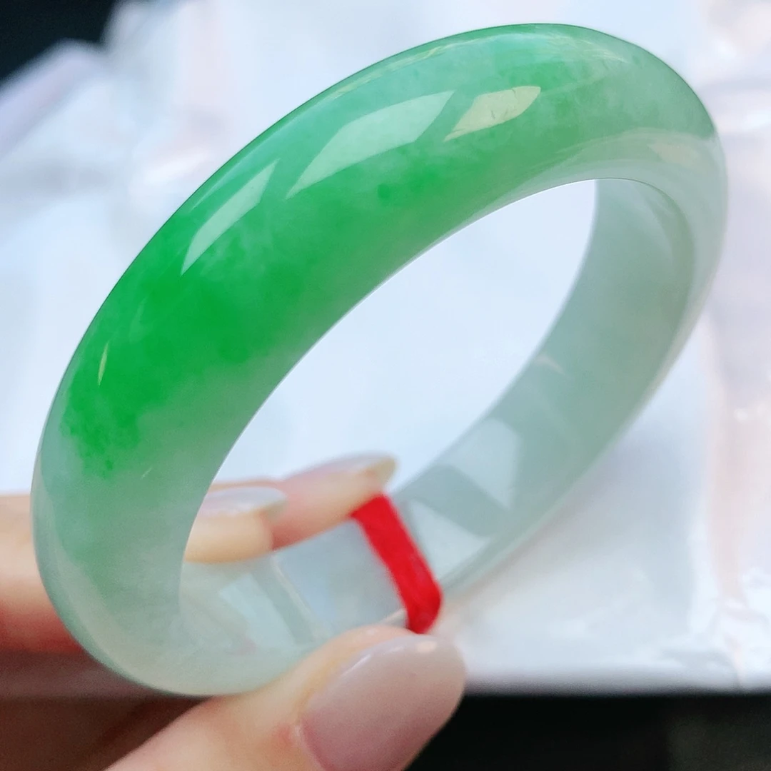 未镶嵌手镯翡翠52圈口882916