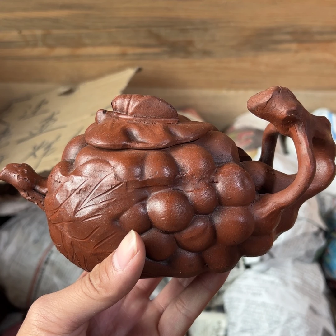 紫砂茶壶老厂紫砂壶一件！