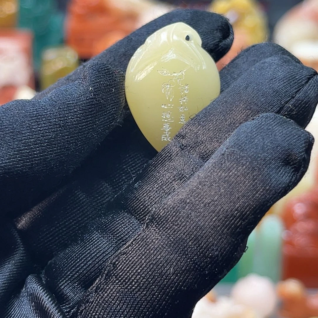 寿山石印石包邮包刻7166