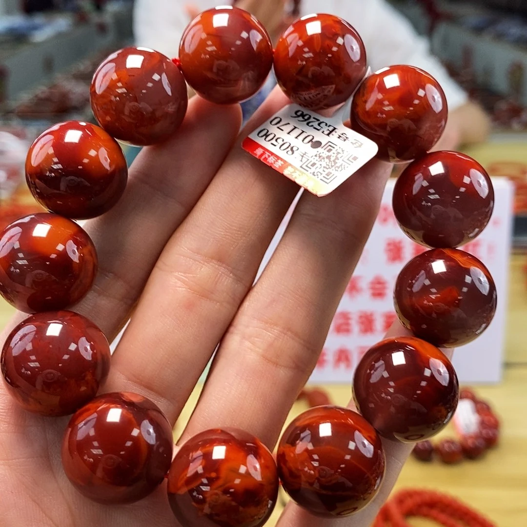 南红玛瑙18mm   多样性发一未镶嵌