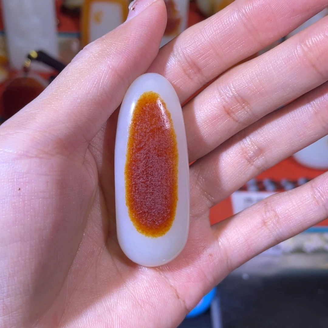 和田玉未镶嵌把件齐*