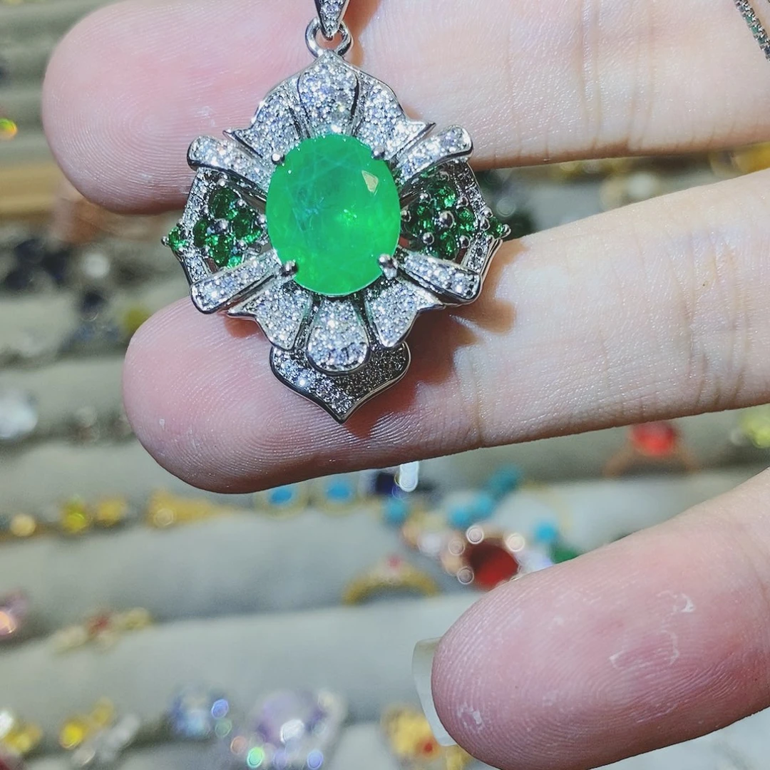 【闪购商品】水晶戒指银S925镶嵌