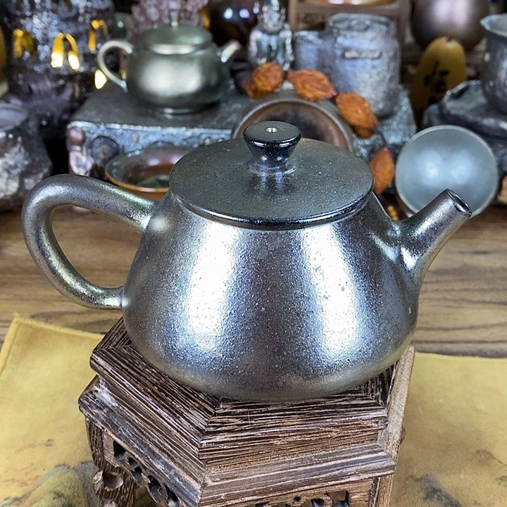 建水紫陶柴烧茶器，00017