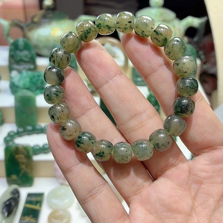 独山玉未镶嵌手串卡10