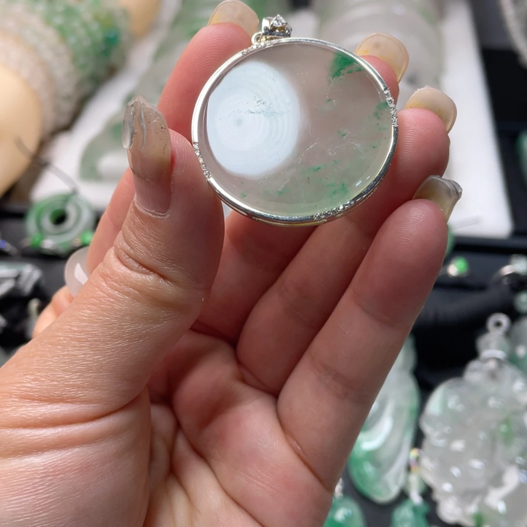 吊坠(不含链)未镶嵌石英质玉