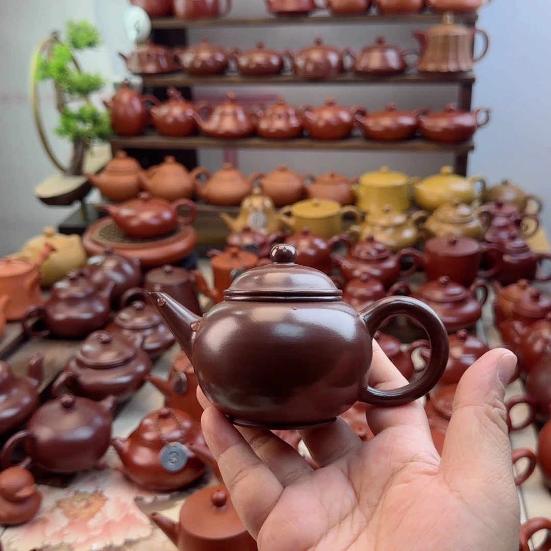 用***4茶壶紫砂朱泥壶茶具套装家用茶具