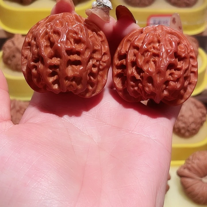 把件文玩核桃苹果园41练手