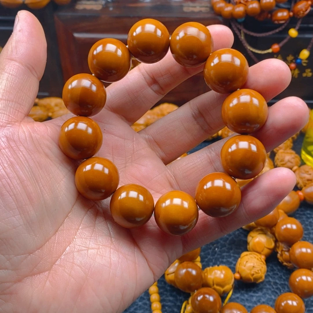 橄榄核手串/手链梅林铁核1.9正圆全品