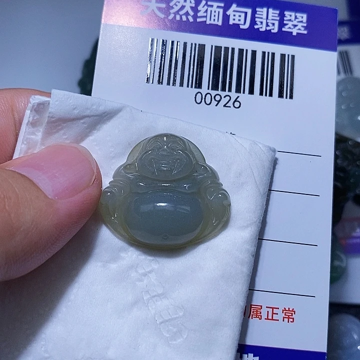 翡翠未镶嵌颈饰天光墟翡翠市场现金代购