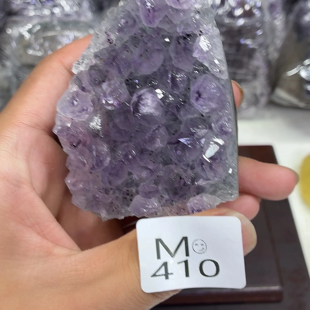 未镶嵌摆件紫晶水晶