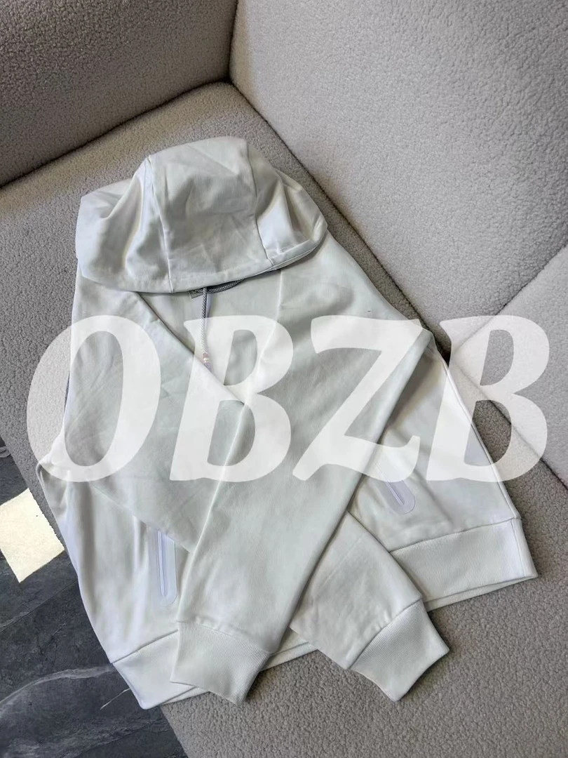 OBZB【L白色连帽卫衣】修身舒适新款百搭外穿男女同款1020