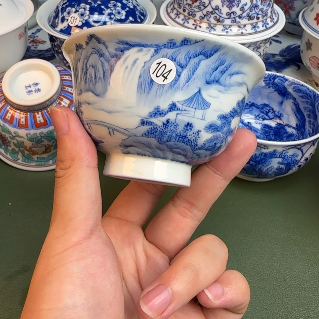 彦祖纯手工手绘茶具104