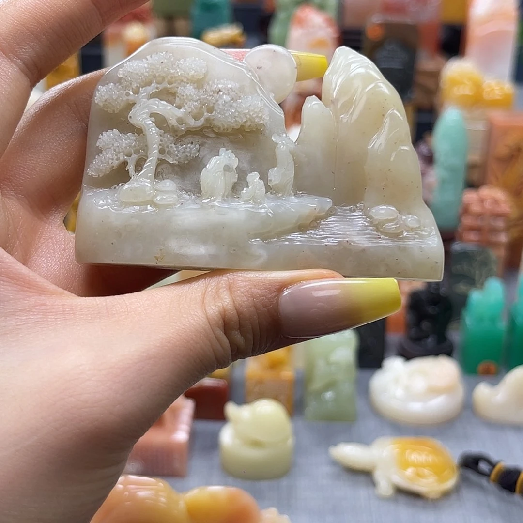 巴林石印石包邮包刻5148