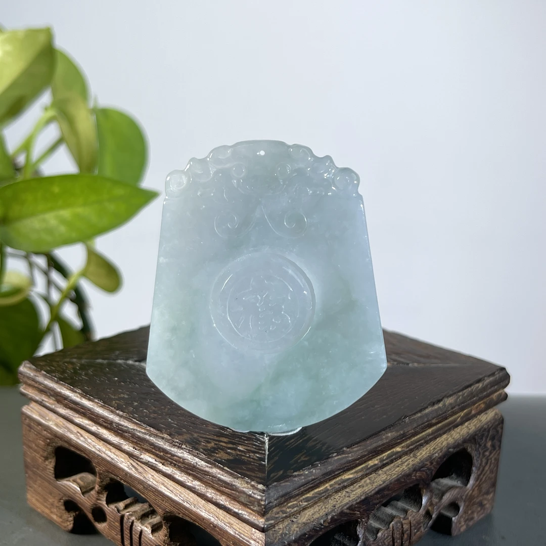 JTA13-56 天然缅甸A货翡翠 时来运转