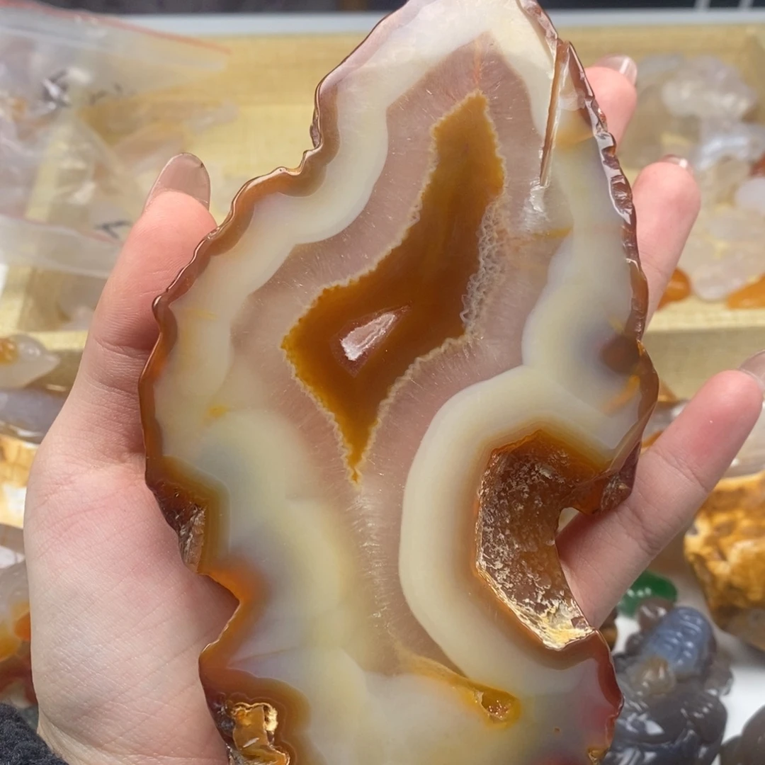 玛瑙/玉髓未镶嵌颈饰